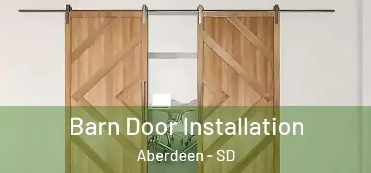  Barn Door Installation Aberdeen - SD