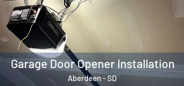  Garage Door Opener Installation Aberdeen - SD